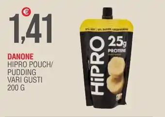Caramico Danone Hipro Pouch Pudding vari gusti 200 g offerta