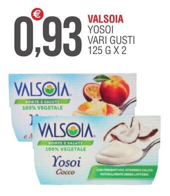 Valsoia Yosoi vari gusti 125 g x 2