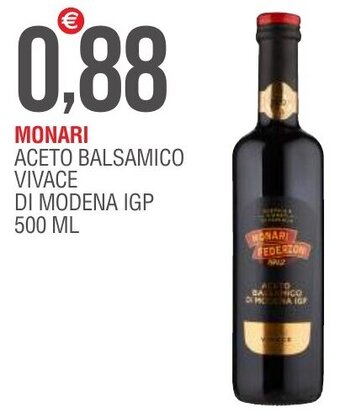 Monari Aceto Balsamico Vivace Di Modena IGP 500 ml
