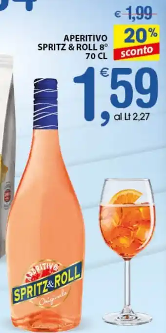 Aperitivo Spritz& Roll 8 70cl