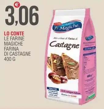 Lo Conte Le Farine Magiche Farina di Castagne 400 g