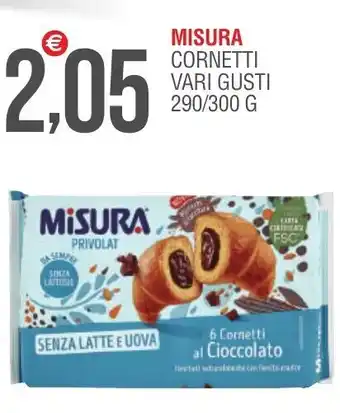 Caramico Misura Cornetti vari gusti 290/300 g offerta