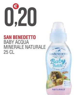 Caramico San Benedetto Baby Acqua Minerale Naturale 25 cl offerta