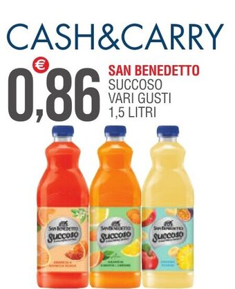 San Benedetto succoso vari gusti 1,5 litri