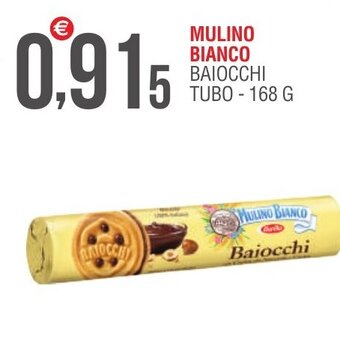 Caramico Mulino Bianco Baiocchi Tubo 168 g offerta