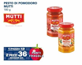 Esselunga Mutti Pesto di Pomodoro 180 g offerta