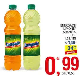 Qui Discount Energrade Limone/Arancia Pet 1,5 Litri offerta