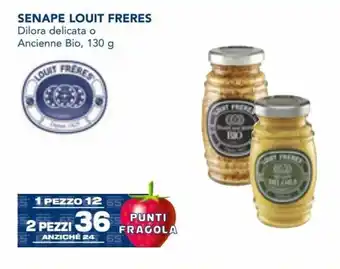Esselunga Senape Louit Freres Dilora delicata o Ancienne Bio 130 g offerta