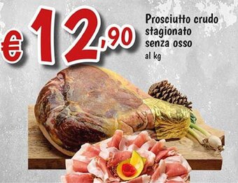 Prosciutto crudo stagionato senza osso