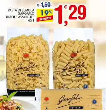 Qui Discount Gorofalo Pasta Di Semola Trafile Assortite 1kg offerta