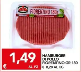 Aia Fiorentino Hamburger di Pollo 180gr