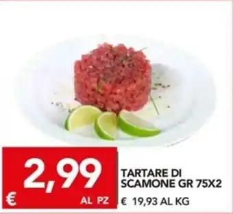 TuoDi Tartare di Scamone 75gr x 2 offerta