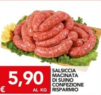 Salsiccia Macinata di Suino Confezione Risparmio