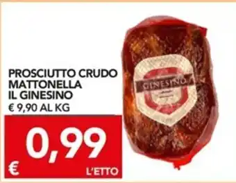 IL Ginesino Prosiutto Crudo Mattonella