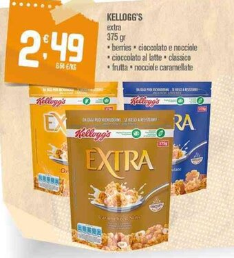 Ottimo Market Kellogg's extra 375 gr offerta