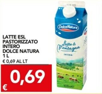 Dolce Natura Latte Esl Pastorizzato Intero 1L