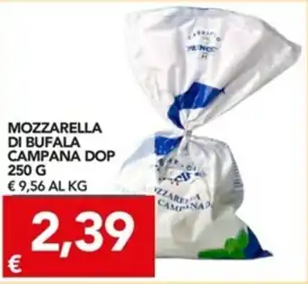 TuoDi Campana Mozzarella di Bufala DOP 250g offerta