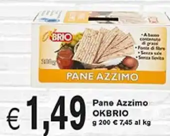 èccoMI OkBrio Pane Azzimo g 200 offerta