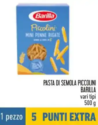 Conad Barilla Pasta di Semola Piccolini vari tipi 500 g offerta