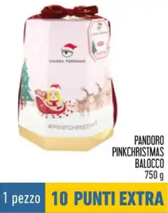 Conad Balocco Pandoro Pink Christmas 750 g offerta