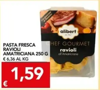 TuoDi Alibert Fresca Ravioli Amatriciana Pasta 250g offerta