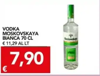 TuoDi Moskovskaya Bianca Vodka 70cl offerta