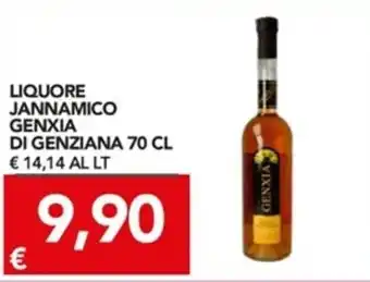 TuoDi Jannamico Genxia di Genziana Liquore 70cl offerta
