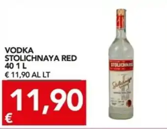 TuoDi Stolichnaya Red Vodka 40 1L offerta
