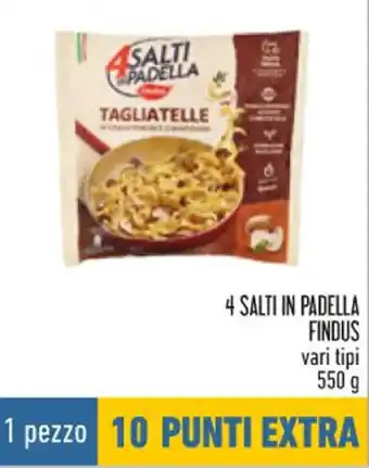 Conad Findus 4 Salti in Padella vari tipi 550 g offerta