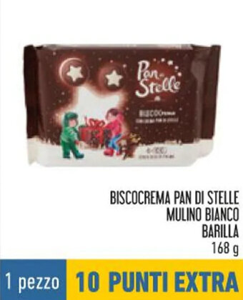 Conad Barilla Mulino Bianco Biscocrema Pan di Stelle 168 g offerta