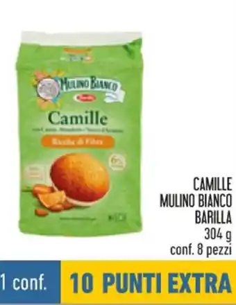 Conad Barilla Mulino Bianco Camille 304 g 8 pezzi offerta