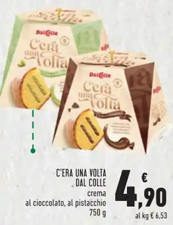 Conad Margherita C'Era Una Volta Dal Colle crema al cioccolato, al pistacchio 750 g offerta