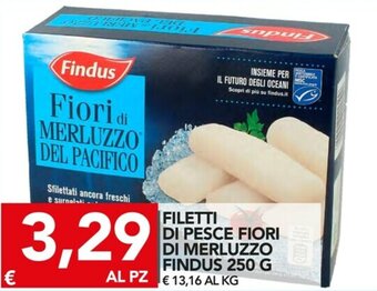 Findus Filetti di Pesce Fiori di Merluzzo 250g