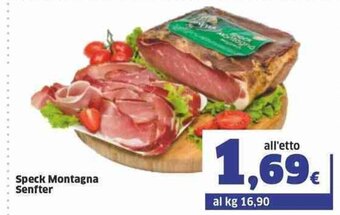 Sigma Speck Montagna Senfter offerta