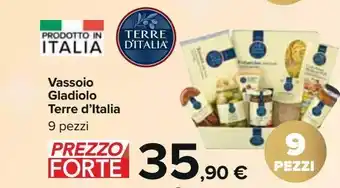 Carrefour Iper Vassoio gladiolo terre d'italia 9 pz offerta