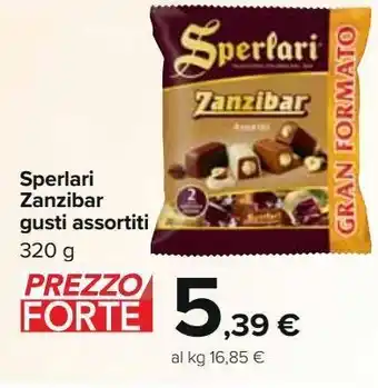 Sperlari zanzibar gusti assortiti 320g
