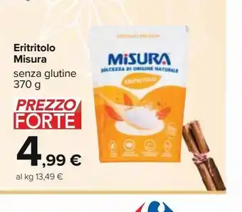 Carrefour Iper Eritriolo misura 370g senza glutine offerta