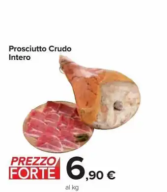Prosciutto crudo intero
