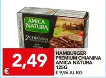 TuoDi Amica Natura Premium Chianina Hamburger 125g offerta
