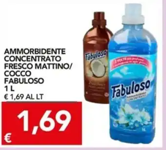 Fabuloso Ammorbidente Concentrato Fresco Mattino/Cocco 1L