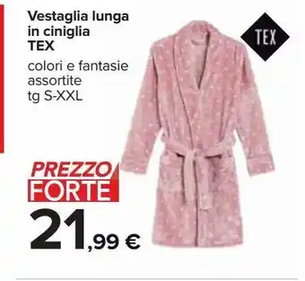 Carrefour Iper Vestaglia lunga in ciniglia tex offerta