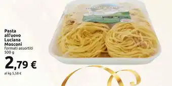 Carrefour Iper Pasta all'uovo luciana mosconi offerta