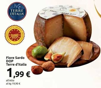 Carrefour Iper Fiore sardo dop terre d'italia offerta