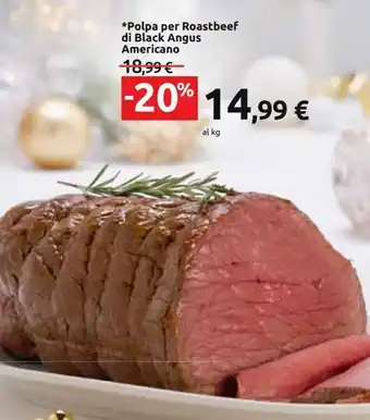 Carrefour Iper Polpa per roastbeef di black angus americano offerta