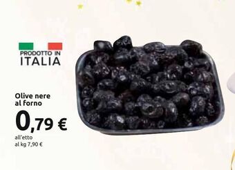 Carrefour Iper Olive nere al forno offerta
