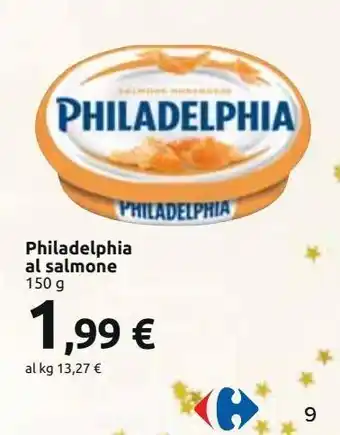 Carrefour Iper Philadelphia al salmone offerta