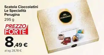 Carrefour Market Scatola cioccolatini la specialità perugina offerta