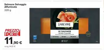 Carrefour Market Salmone selvaggio affumicato offerta
