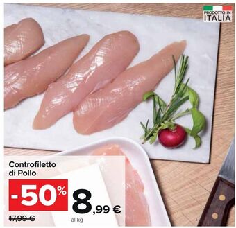 Carrefour Market Controfiletto di pollo offerta