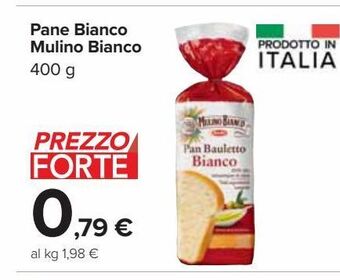 Carrefour Market Pane bianco mulino bianco offerta